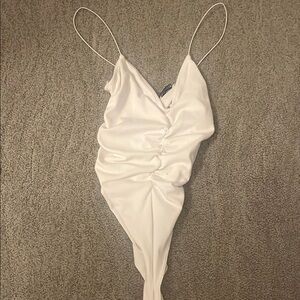 Zara White  Bodysuit